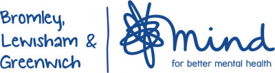 Bromley, Lewisham & Greenwich Mind logo